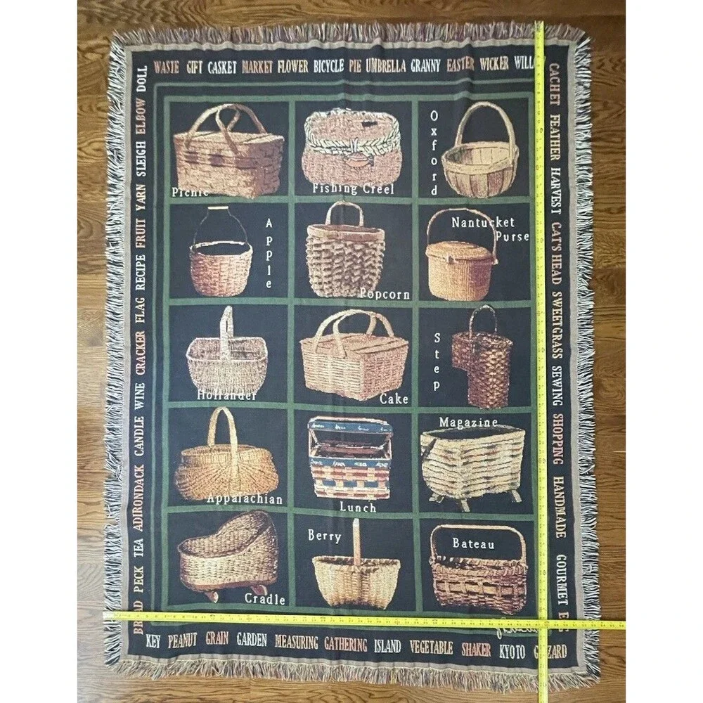 Tapestry Blanket Throw 54